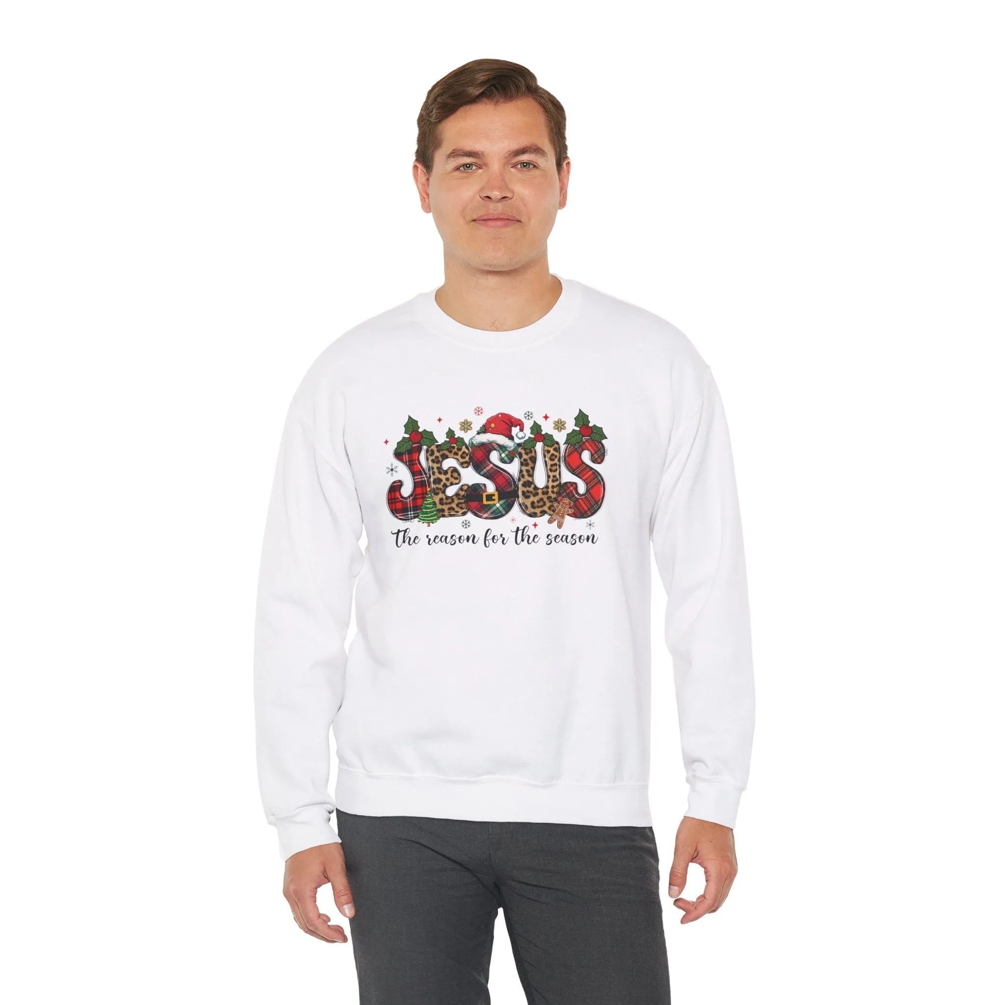 Jesus Is The Reason For The Season - Unisex Christmas Sweatshirt