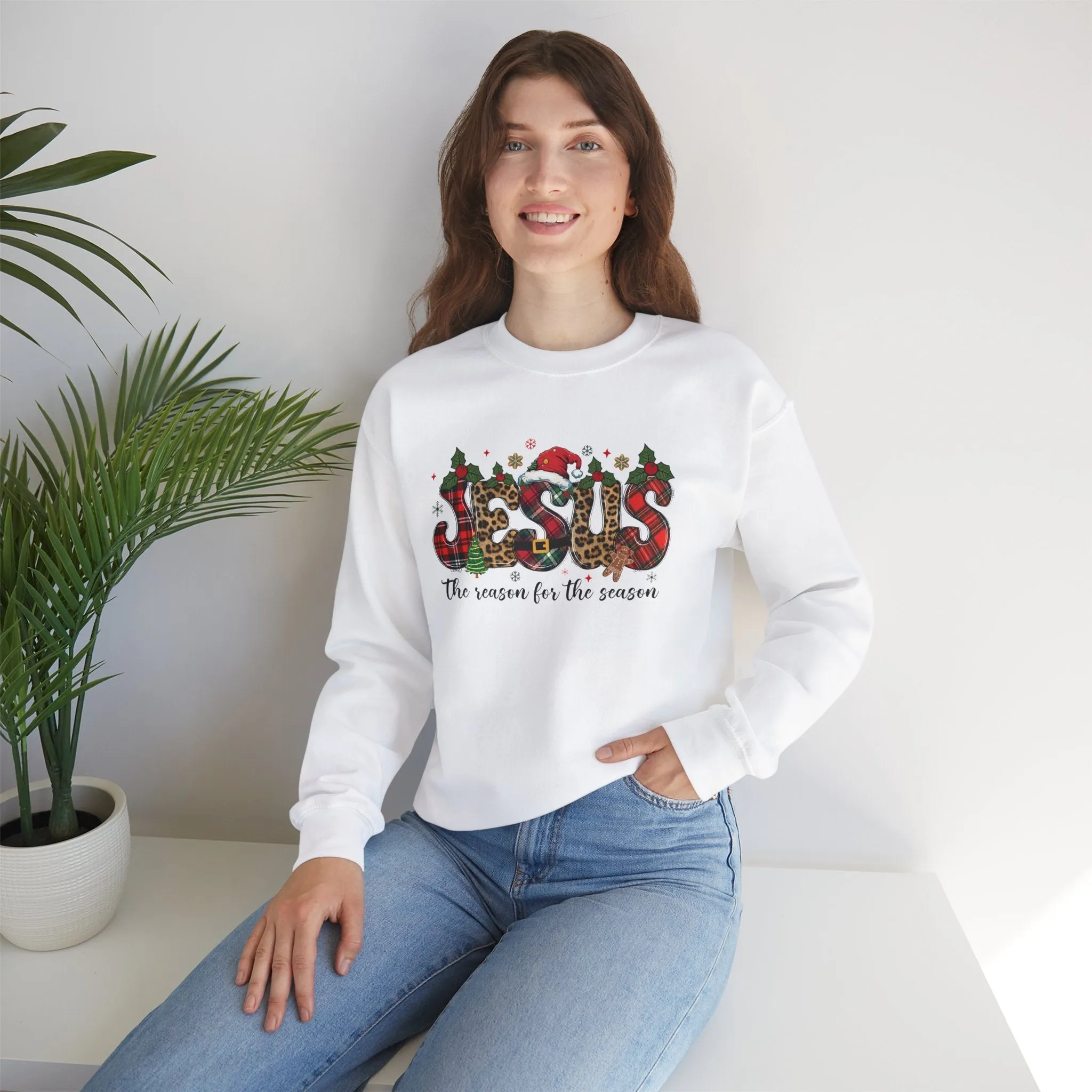 Jesus Is The Reason For The Season - Unisex Christmas Sweatshirt