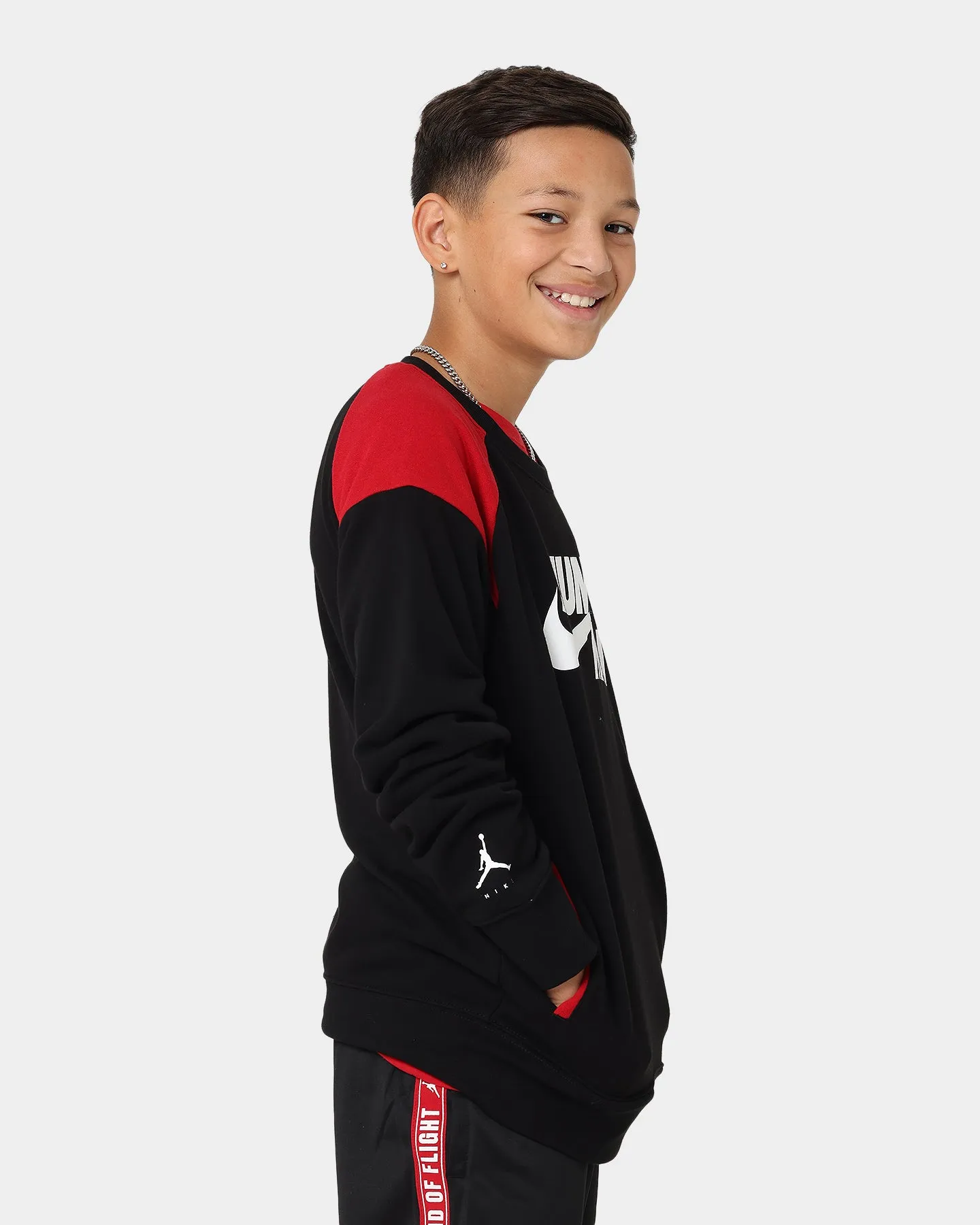 Jordan Kids' Jumpman Crewneck Black