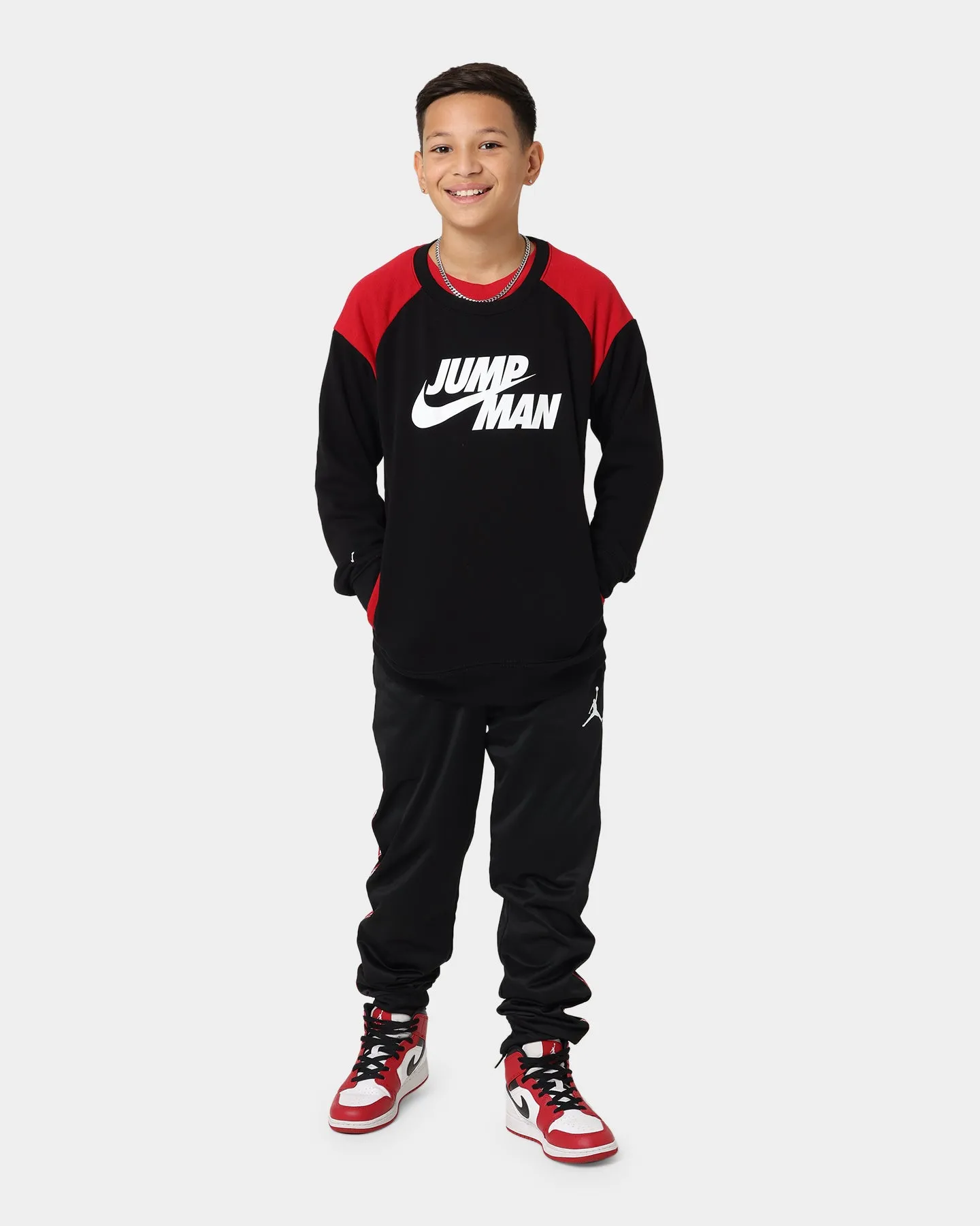 Jordan Kids' Jumpman Crewneck Black