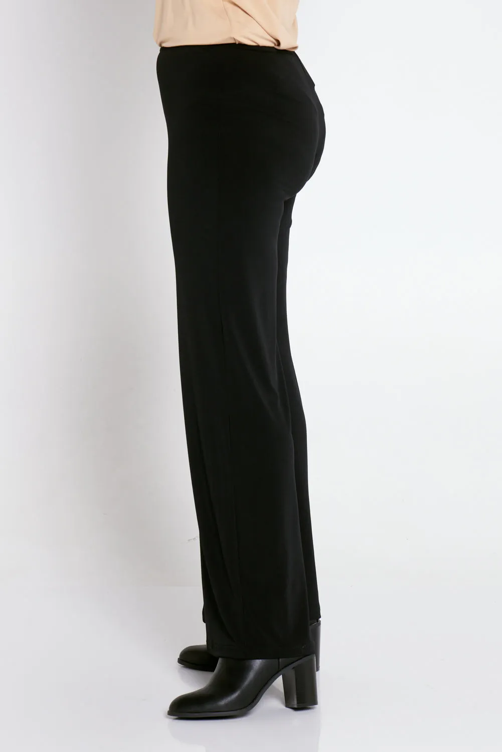 Kamala Wide Leg Pants - Black