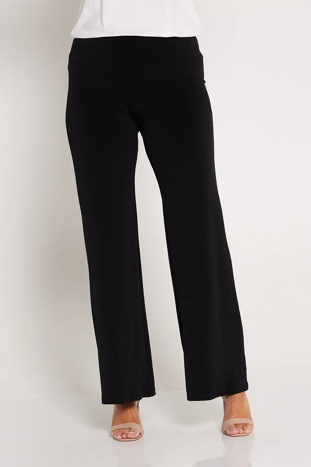 Kamala Wide Leg Pants - Black