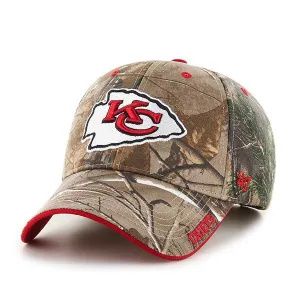 Kansas City Chiefs 47 Brand Realtree Camo Frost MVP Adjustable Hat Cap