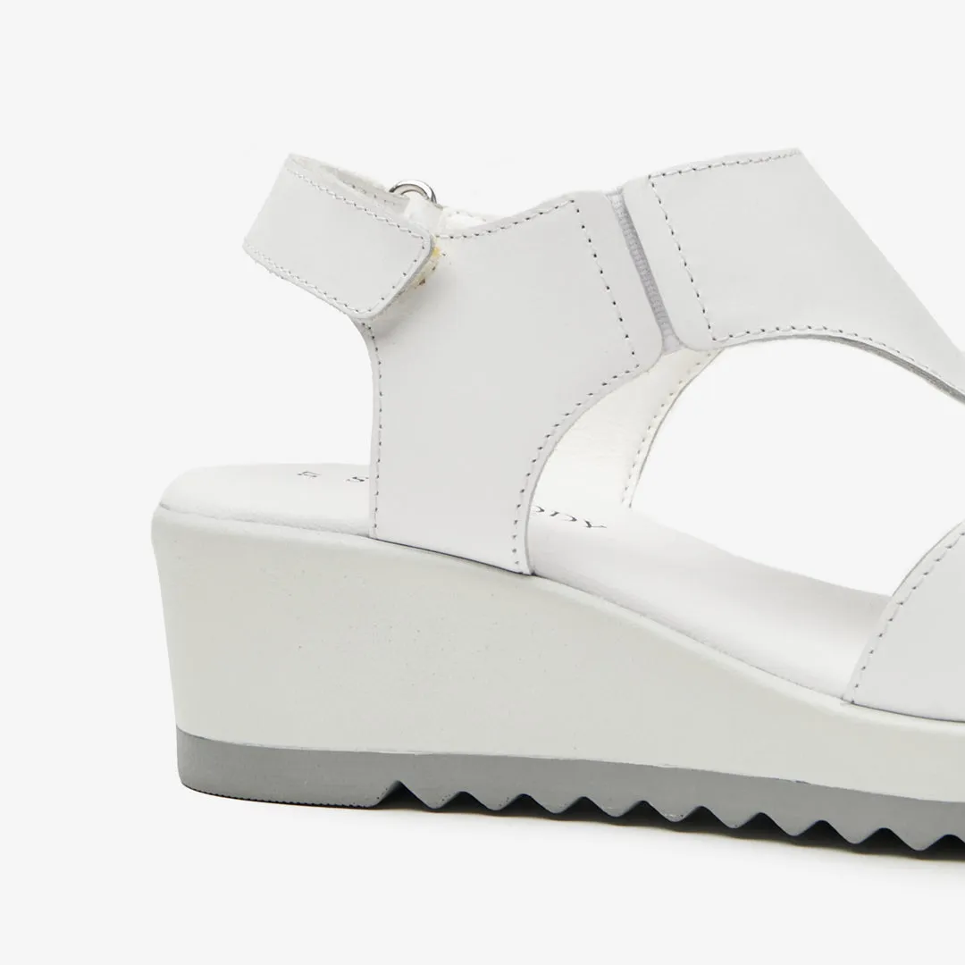 Kate T-Strap Velcro Sandals