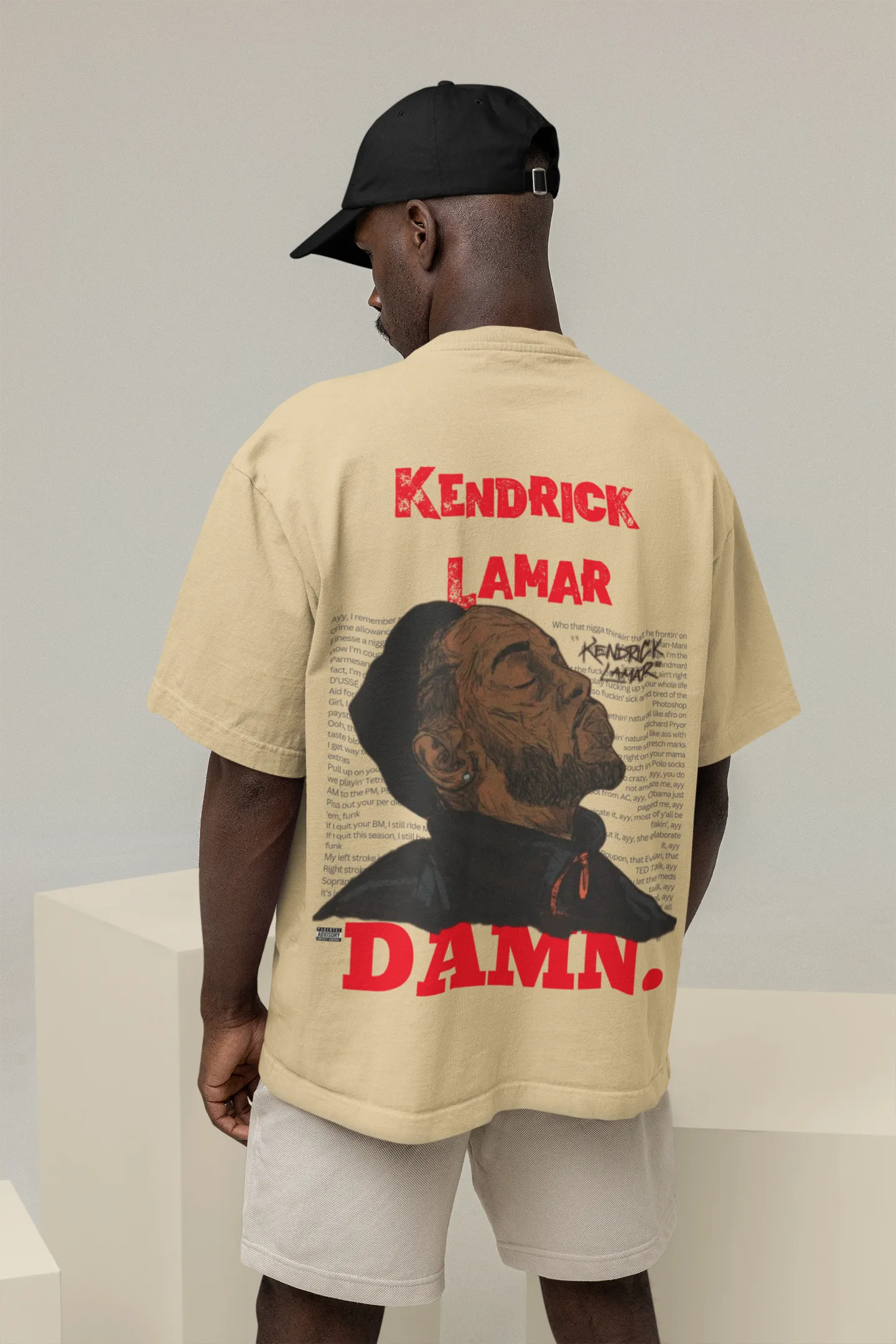 Kendrick Lamar Damn Oversized T-shirt