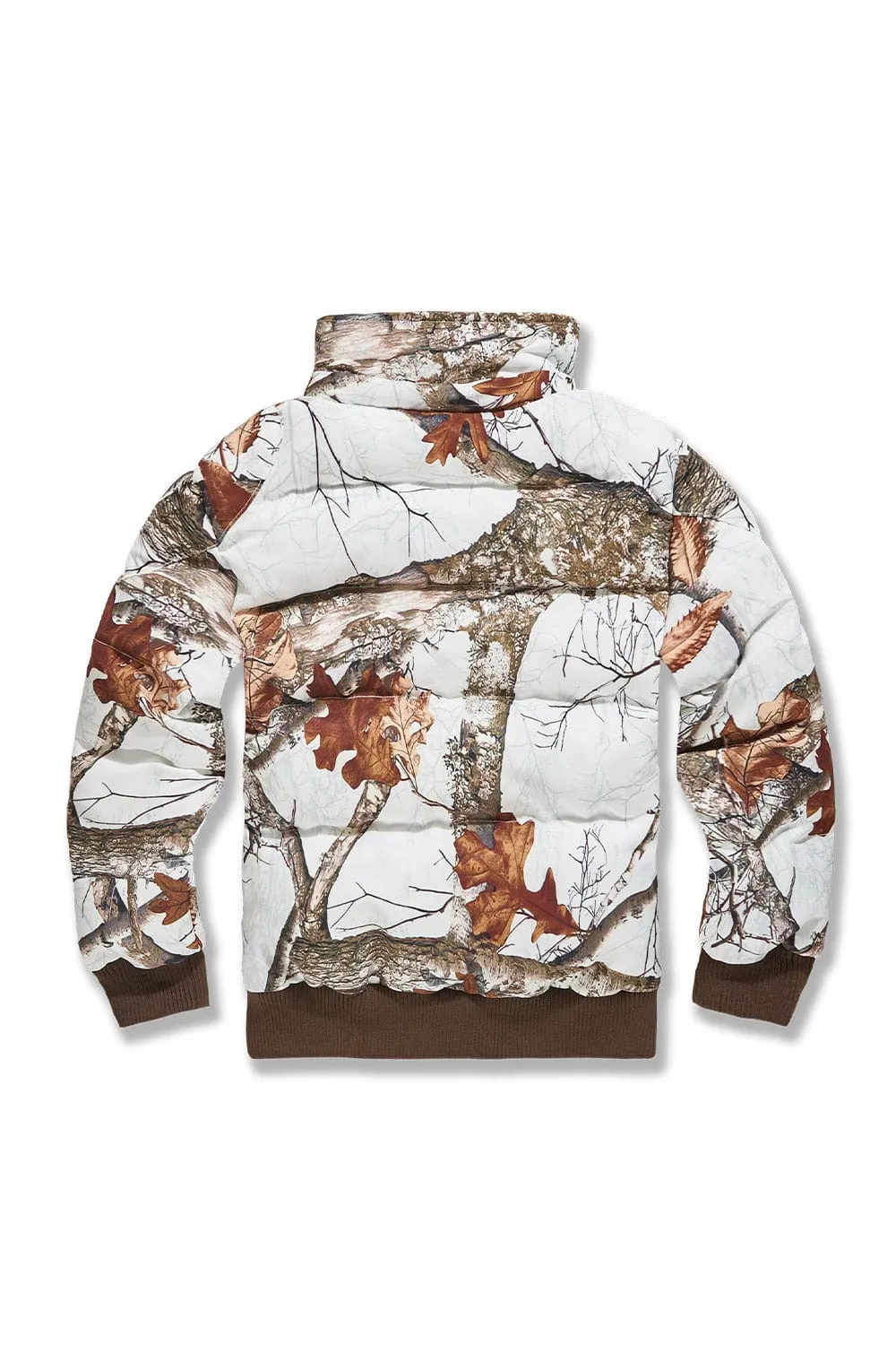 Kids Cross Bay Bomber Jacket (Snow Camo)