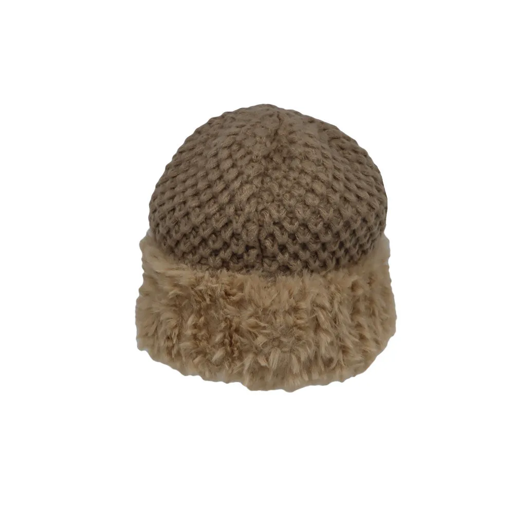 Knitted Ribbed Beanie Hat Basic Plain Solid Watch Cap YZB0134