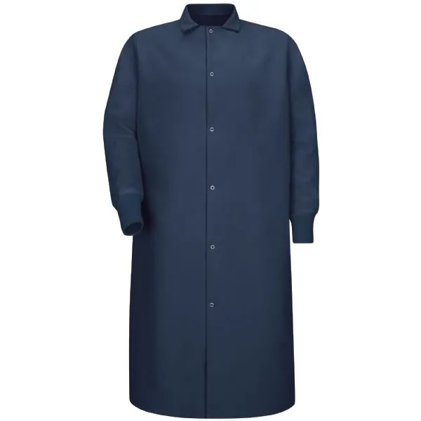 KS60 Gripper Front Butcher Coat - No Pockets