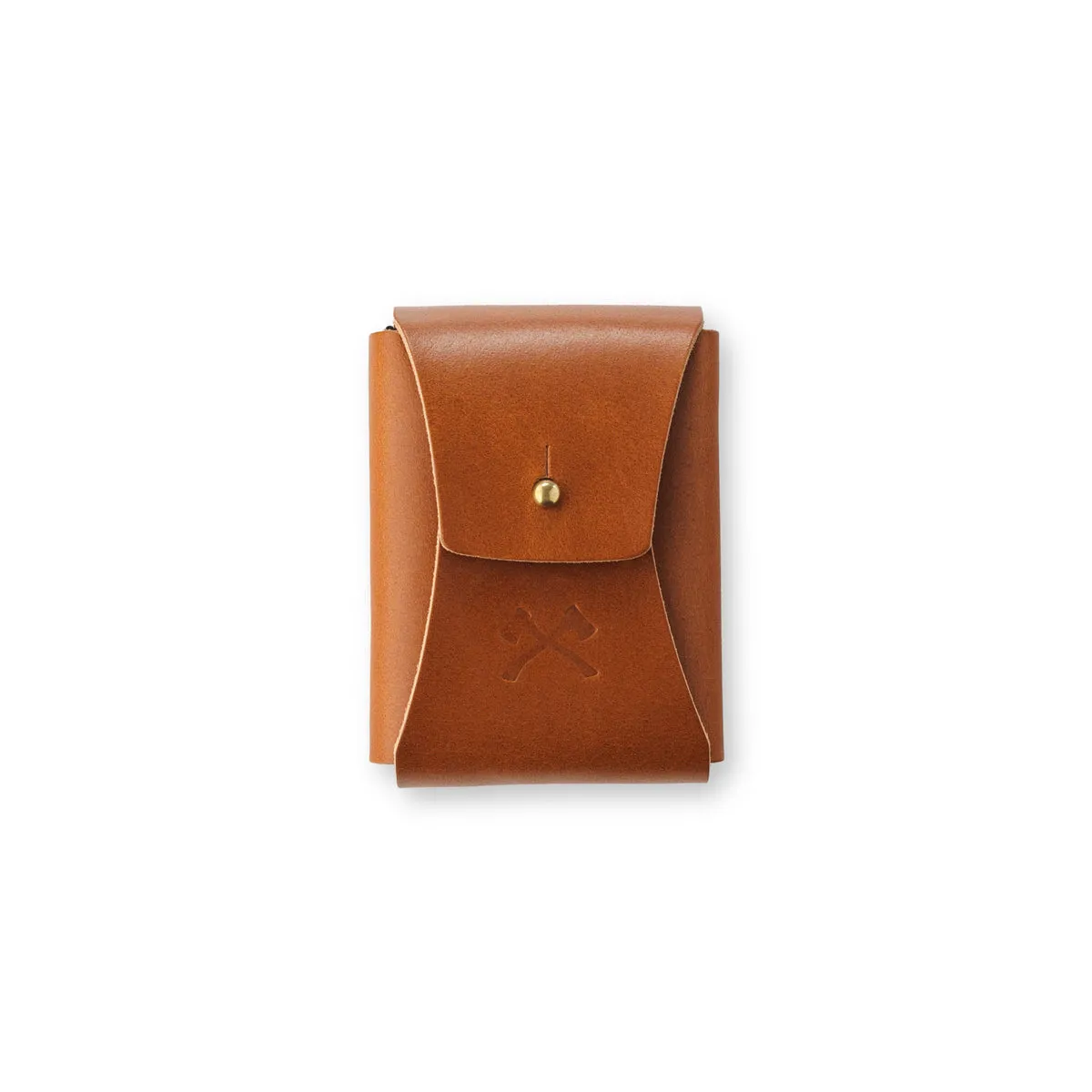 Leather Card Holster - Tan