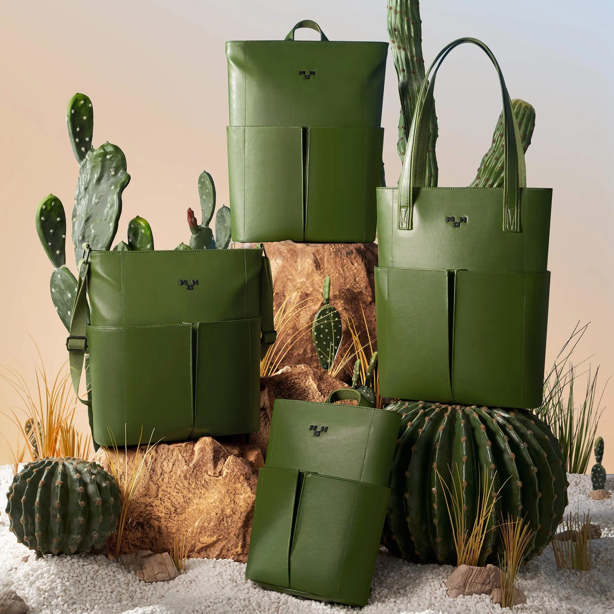 Line Sling Bag | Cactus