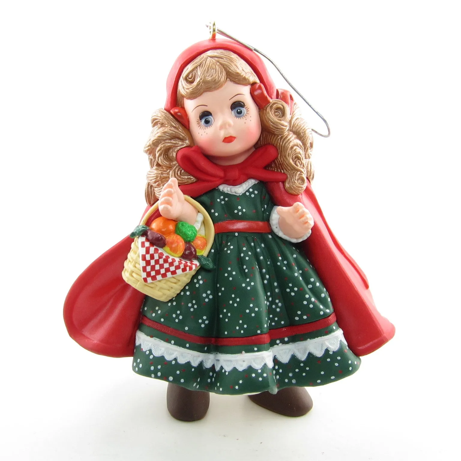 Madame Alexander "Little Red Riding Hood - 1991" Vintage 1997 Hallmark Ornament #2