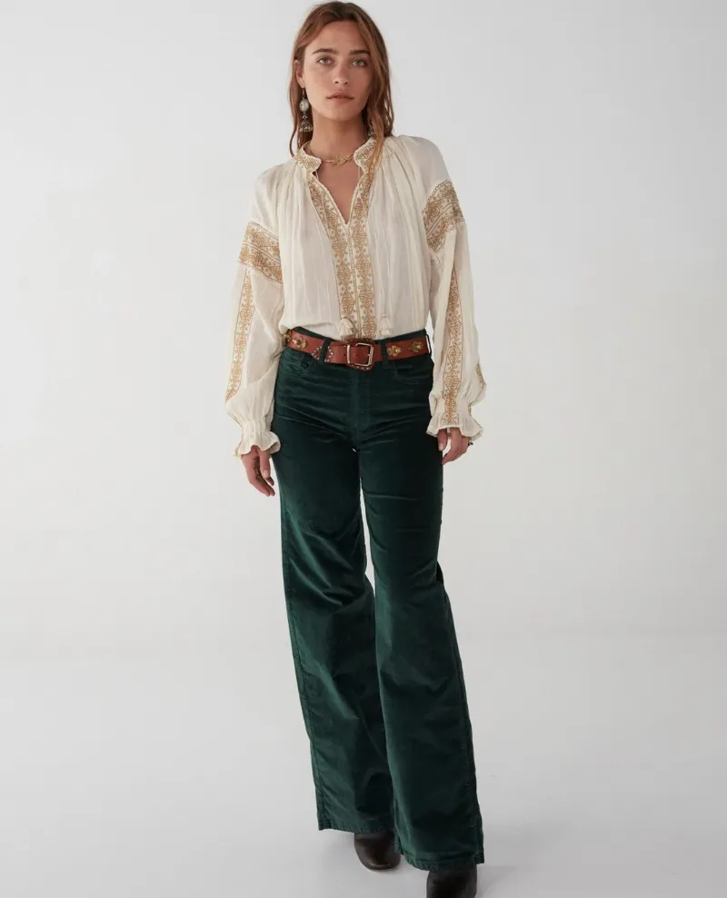 Maison Hotel Paula Cottage Emerald Trousers