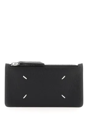 Maison margiela leather zipped cardholder