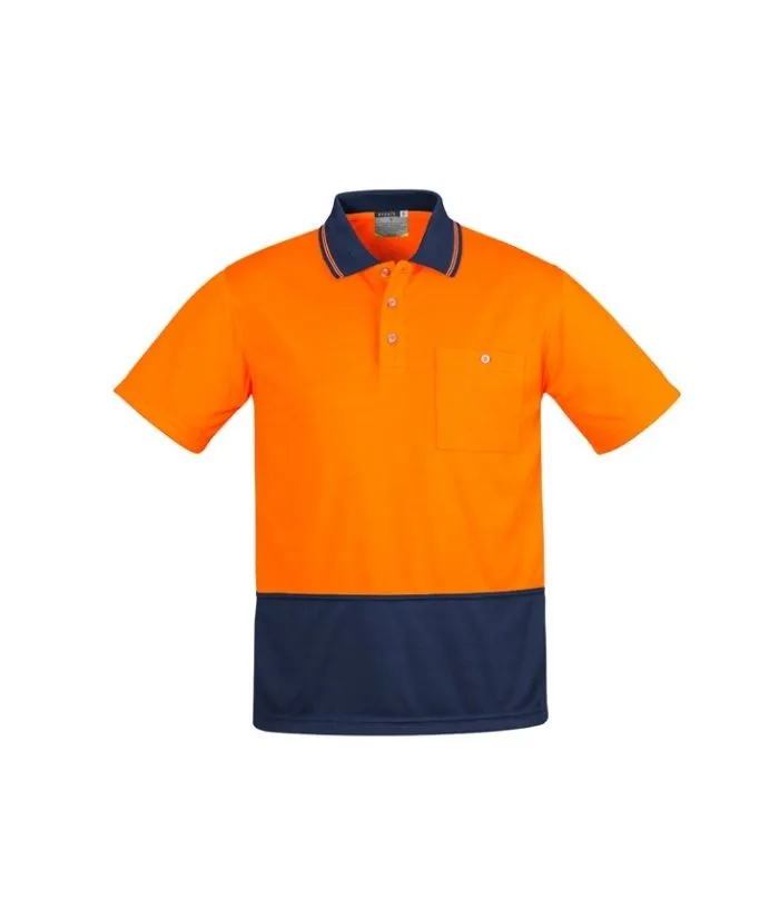 Mens Comfort Back S/S Polo