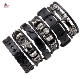 Mens Leather Bracelets