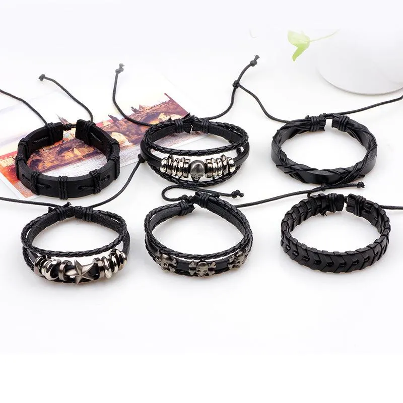 Mens Leather Bracelets