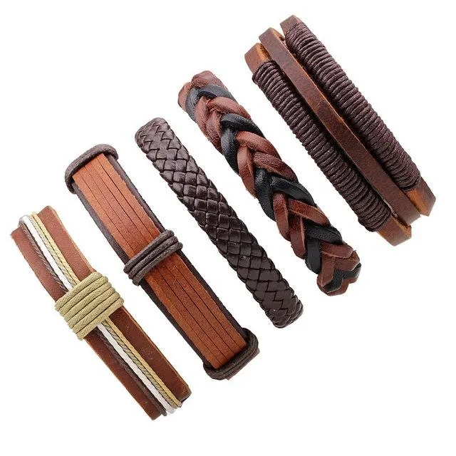 Mens Leather Bracelets