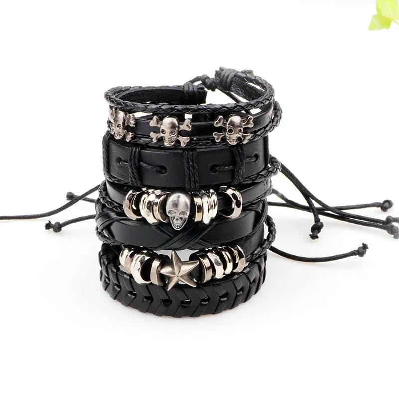 Mens Leather Bracelets