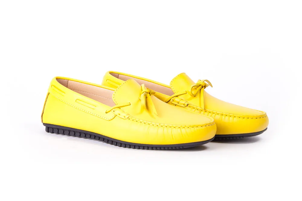 Men's Yellow Driver Mocassin (EX-210)