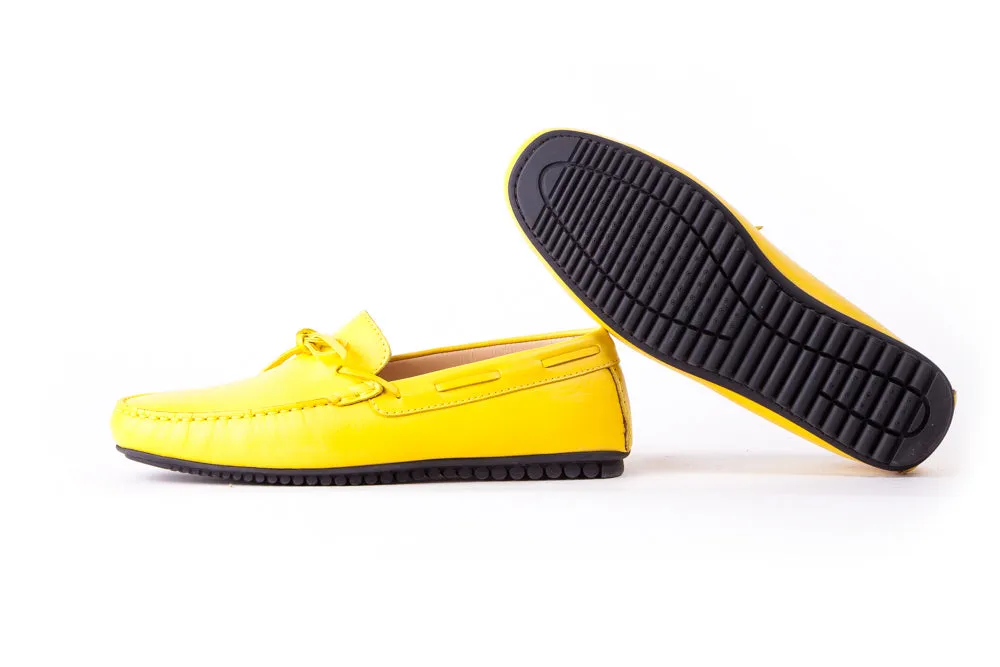 Men's Yellow Driver Mocassin (EX-210)