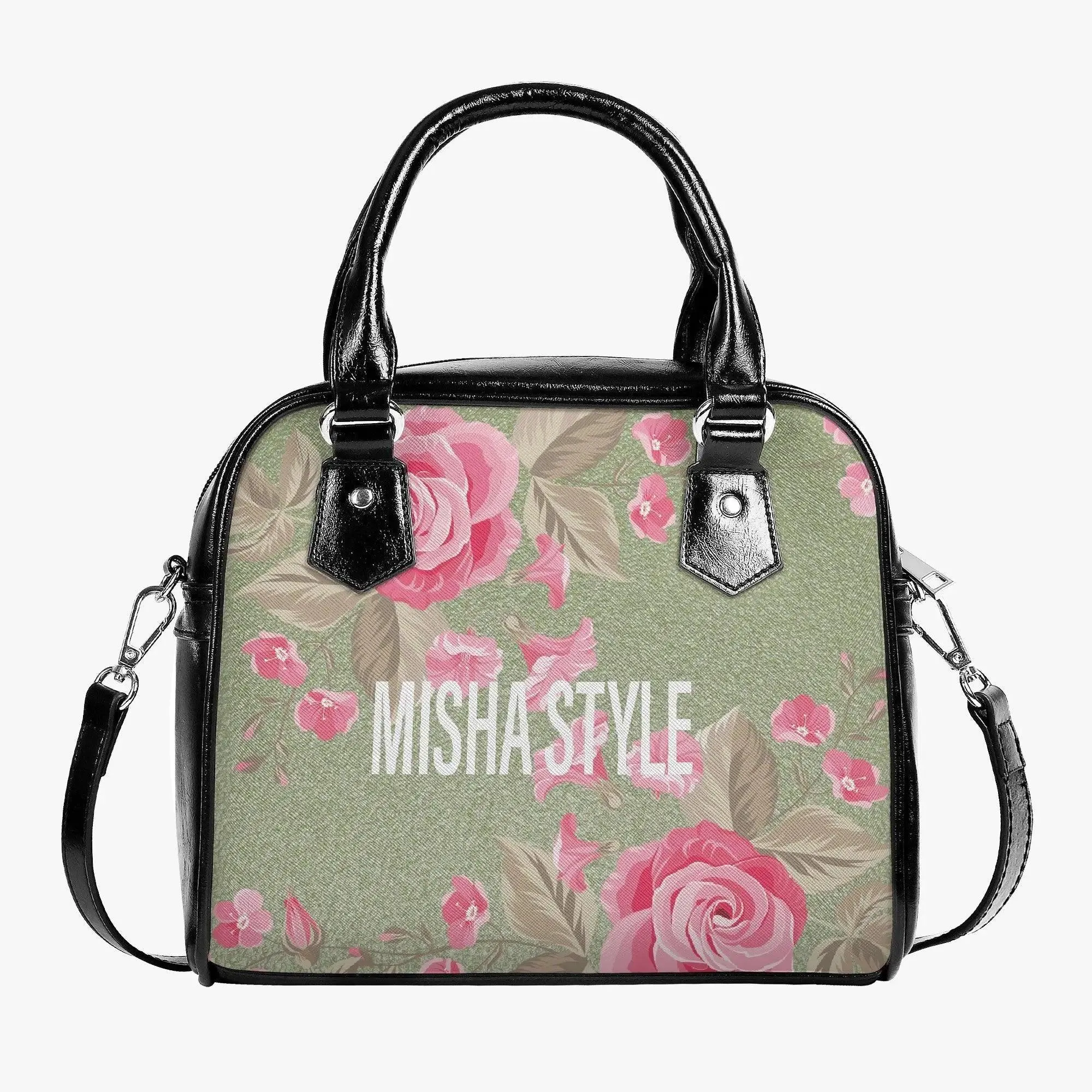 MISHASTYLE Leather Saddle Bag