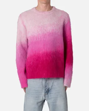 MNML Brushed Gradient Sweater Pink