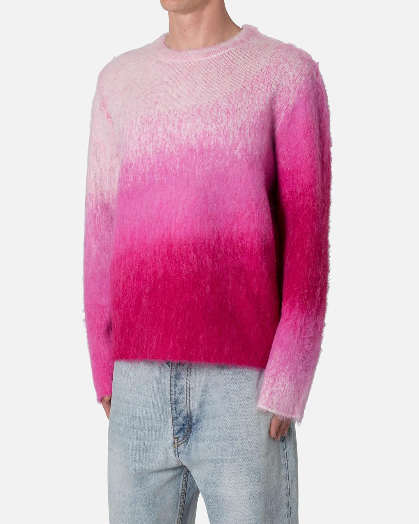 MNML Brushed Gradient Sweater Pink