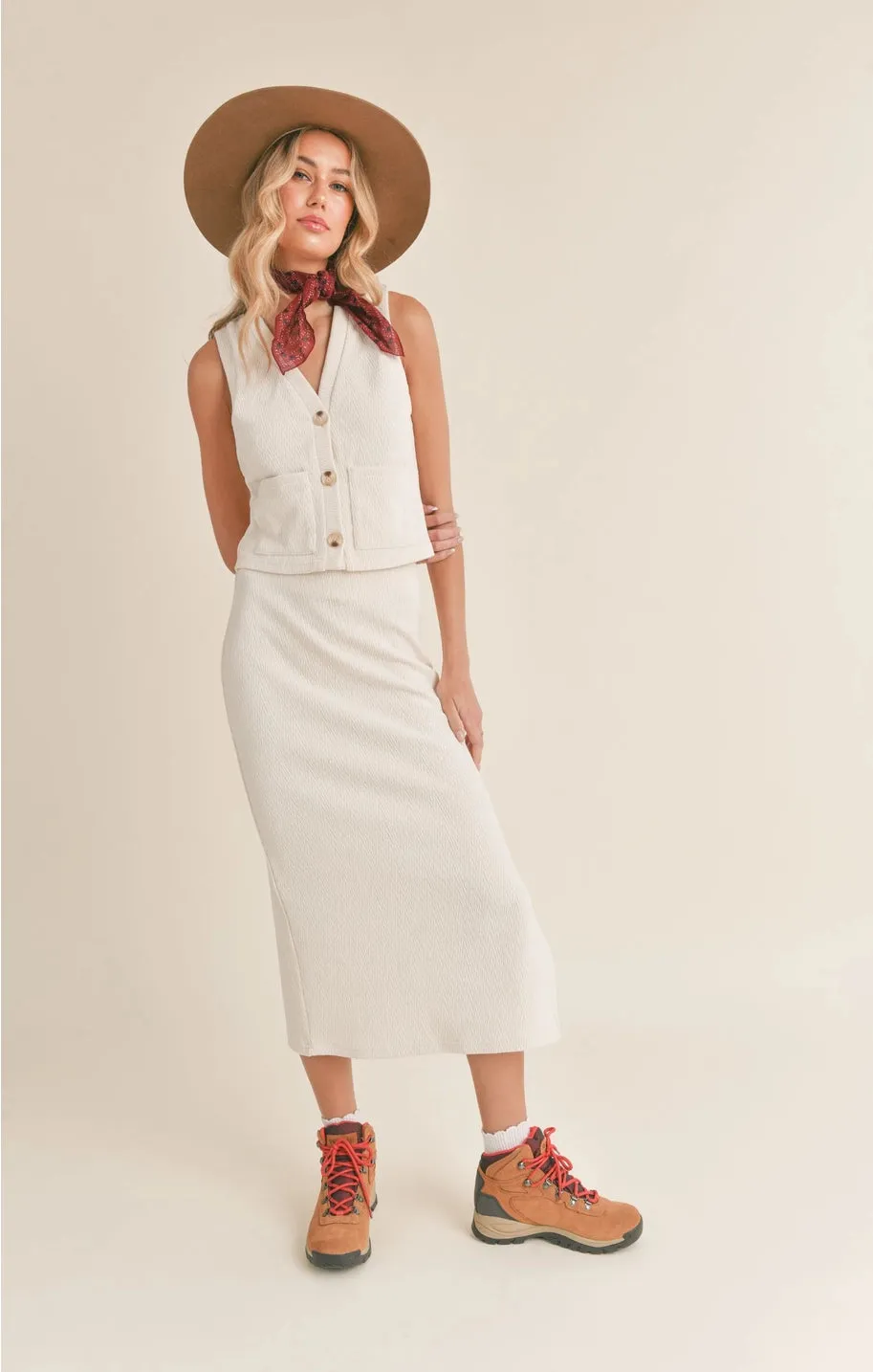 Mountain Air Midi Skirt