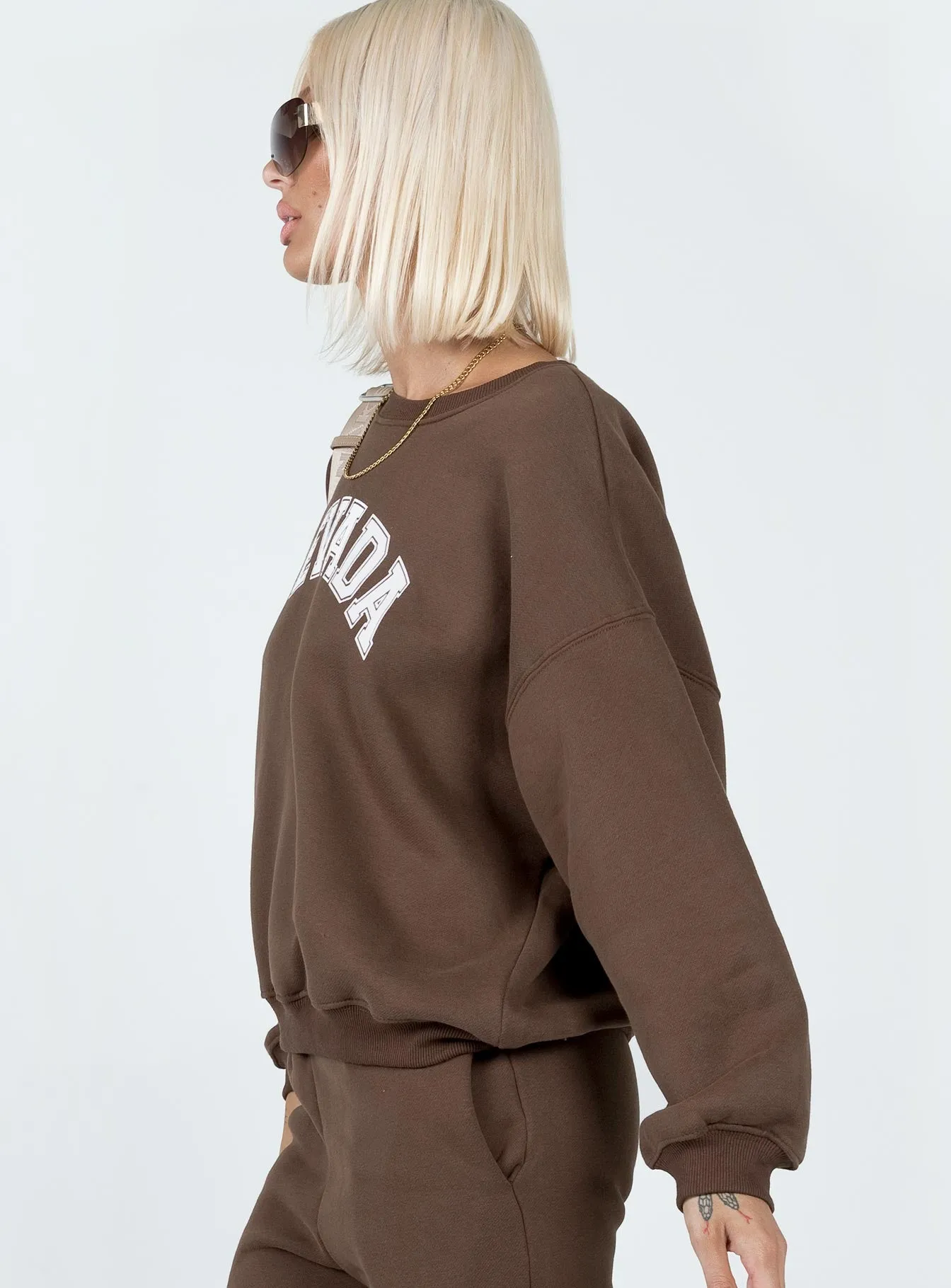 Nevada Sweatshirt Brown