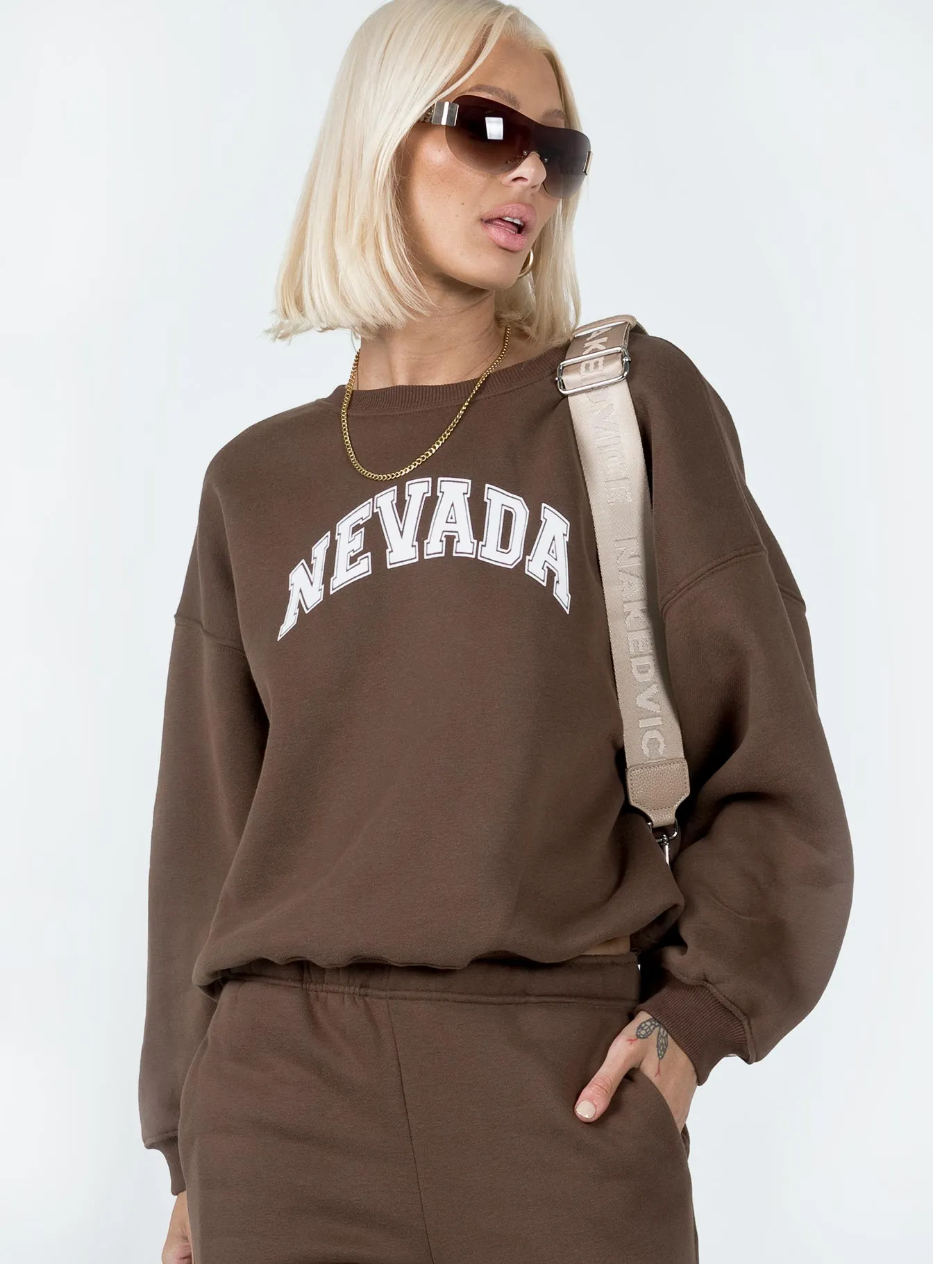 Nevada Sweatshirt Brown