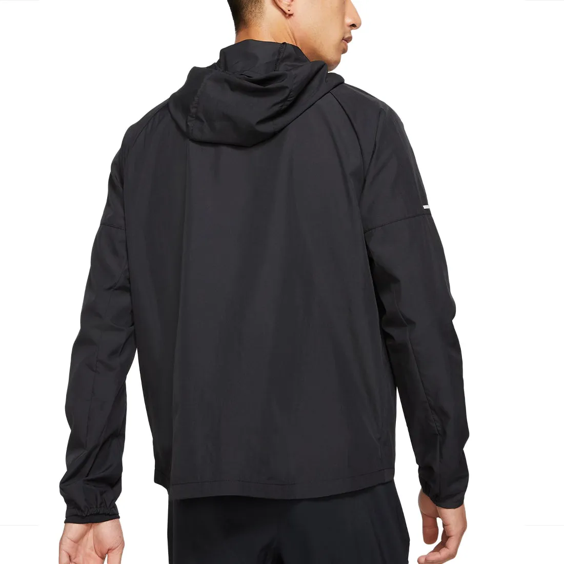 NIKE REPEL MILER MEN'S RUNNING JACKET BLACK