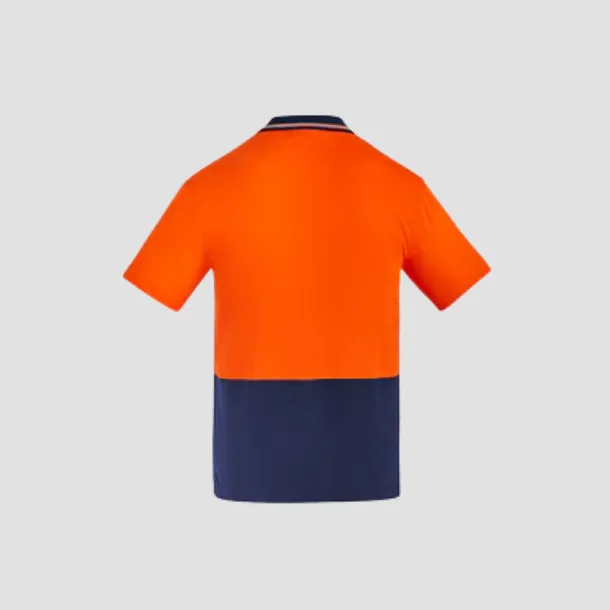 ORANGE HI VIS COTTON SHORT SLEEVE POLO