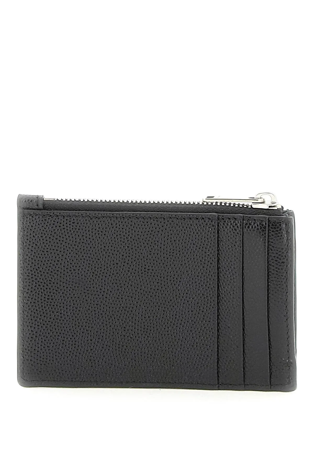 Palm angels leather cardholder with logo