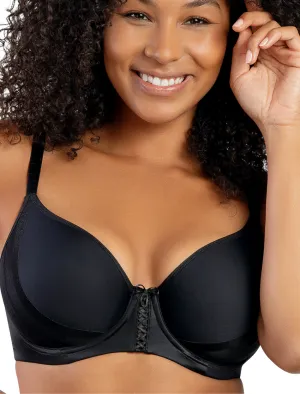 Parfait Shea Molded Spacer Bra Underwired T-Shirt Bra, Black | Black Parfait Molded Bra | Black Molded Spacer Bras