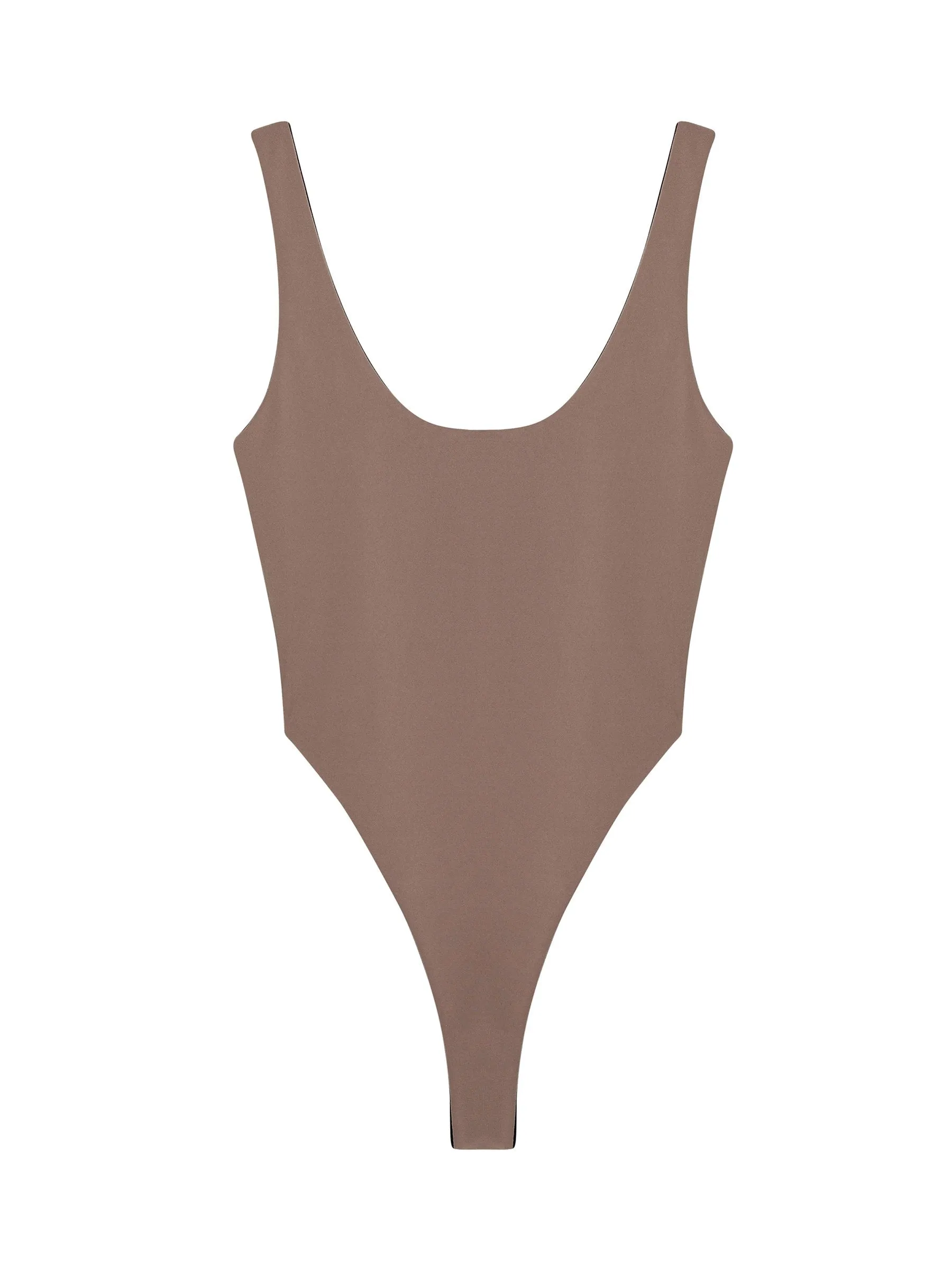 Peace Bodysuit - Black/Taupe