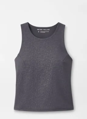 Peter Millar Womens Nova Performance Embossed Tank - GRAPHITE