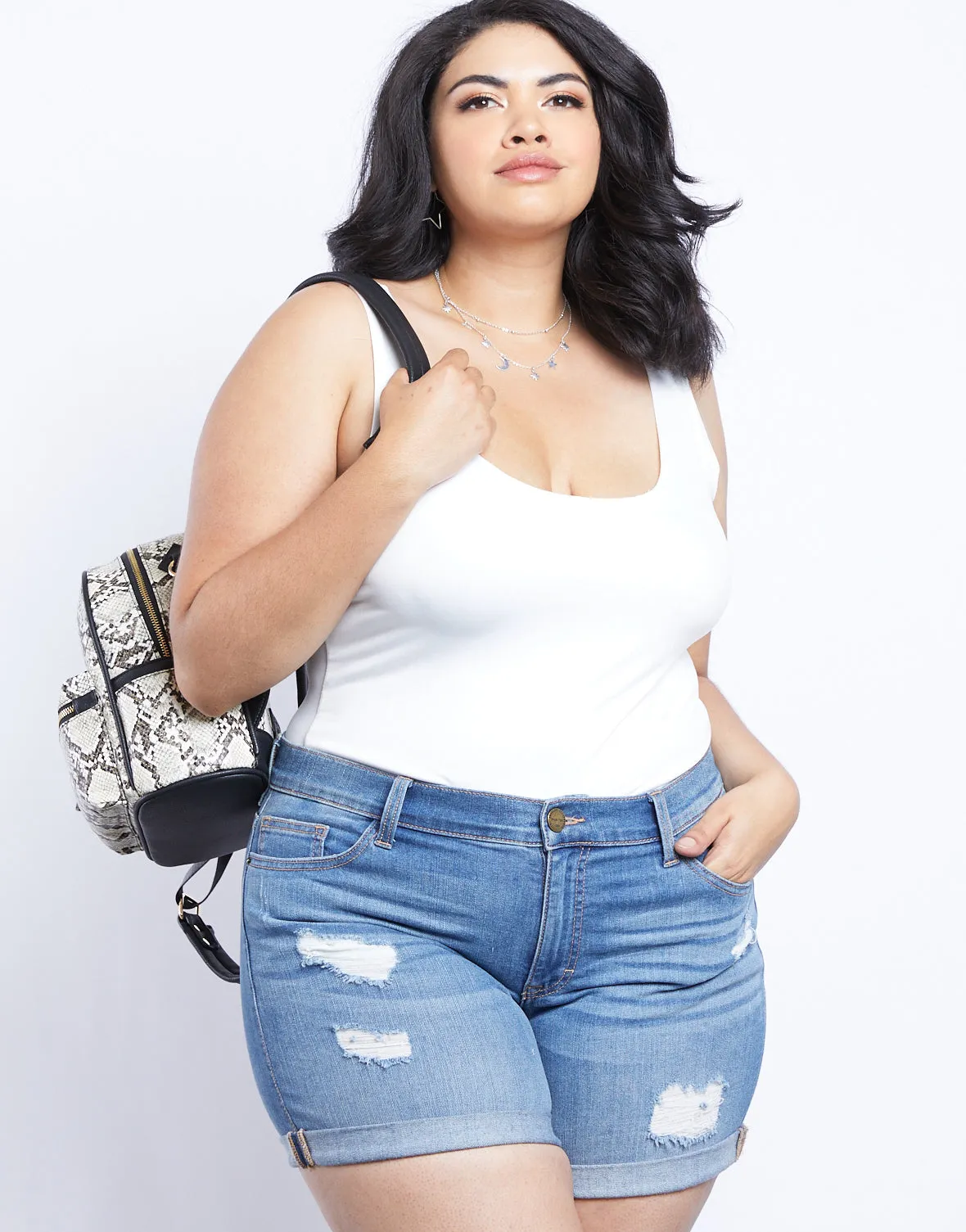 Plus Size Avery Sleeveless Bodysuit