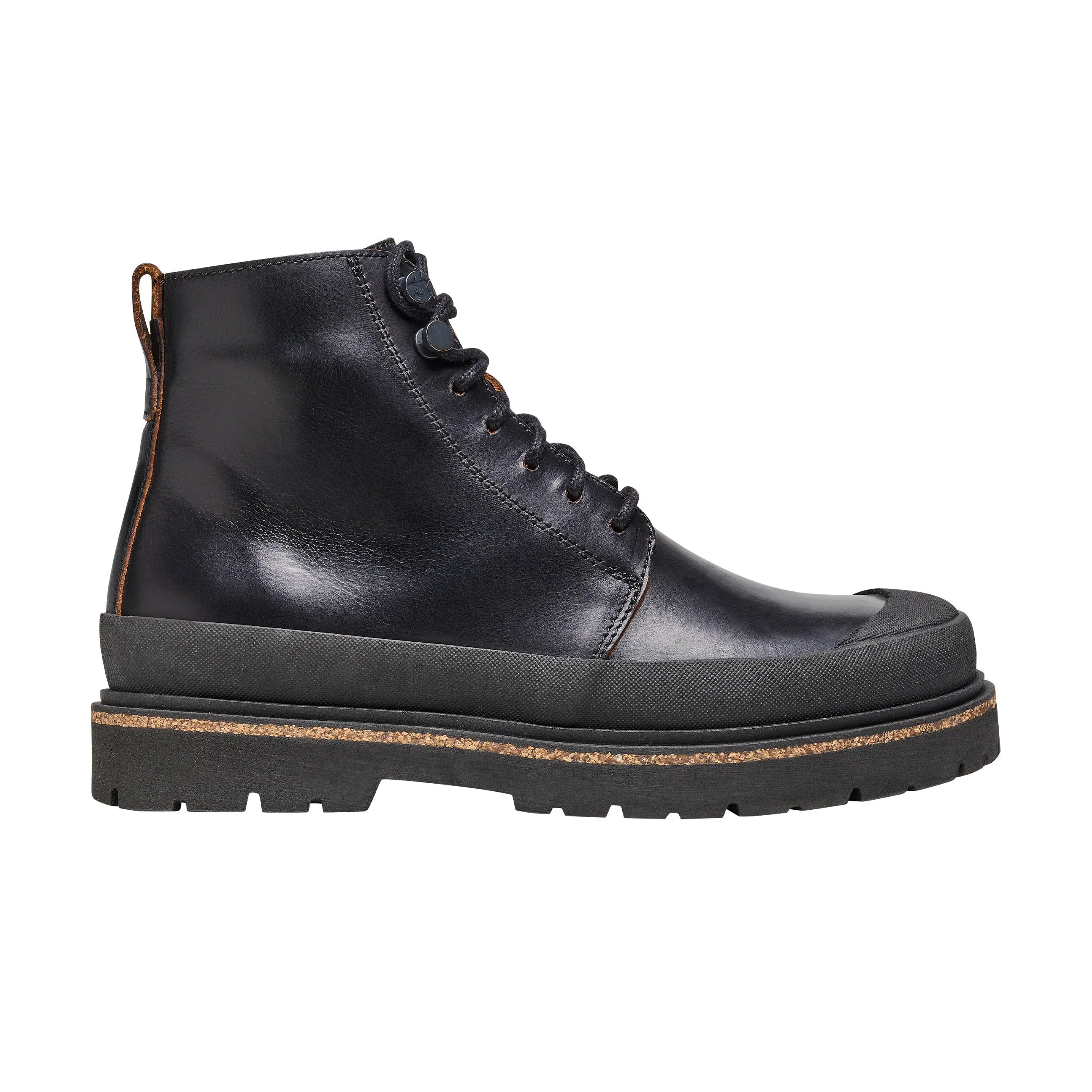 Prescott Womens Black Natural Leather