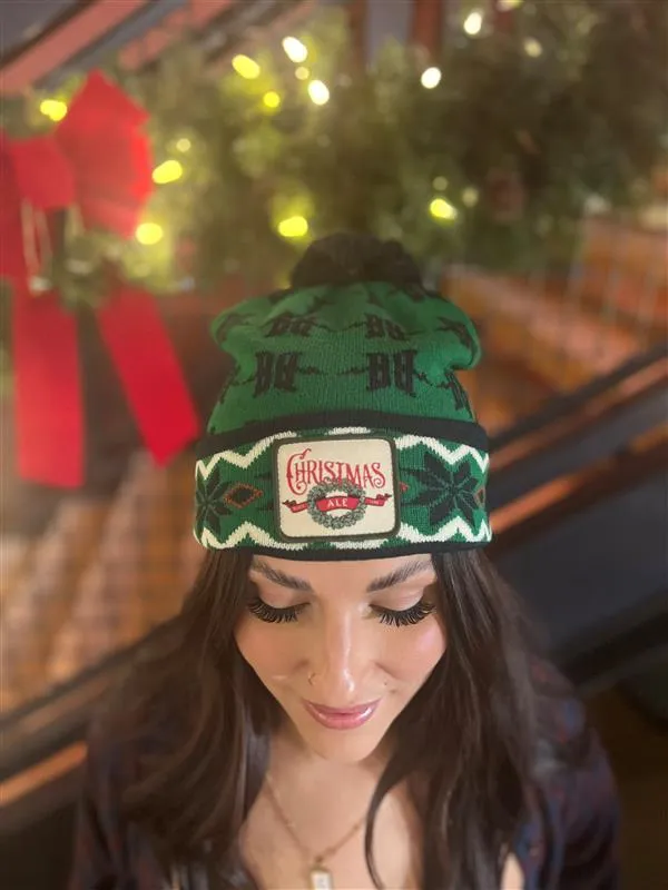 "Brew"ville Christmas Pom Beanie