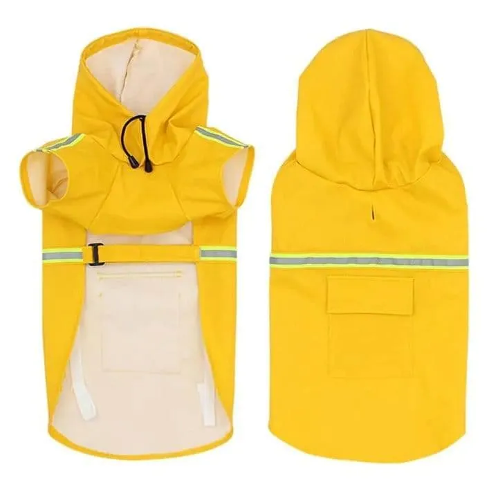 Rainaway™ - Dog Raincoat With Leash/Harness Port