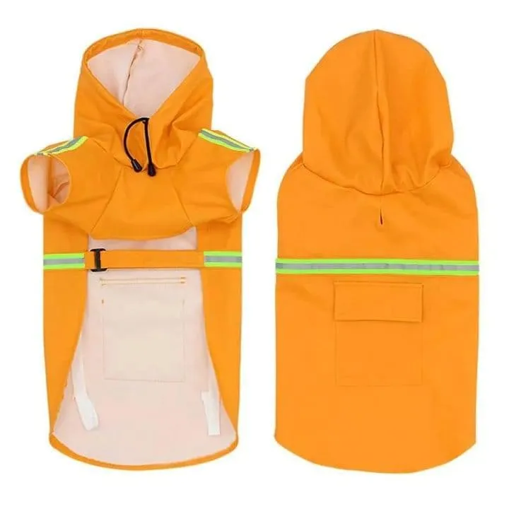 Rainaway™ - Dog Raincoat With Leash/Harness Port