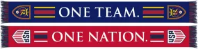 REAL SALT LAKE SCARF - One Nation. One Team. (HD Woven)