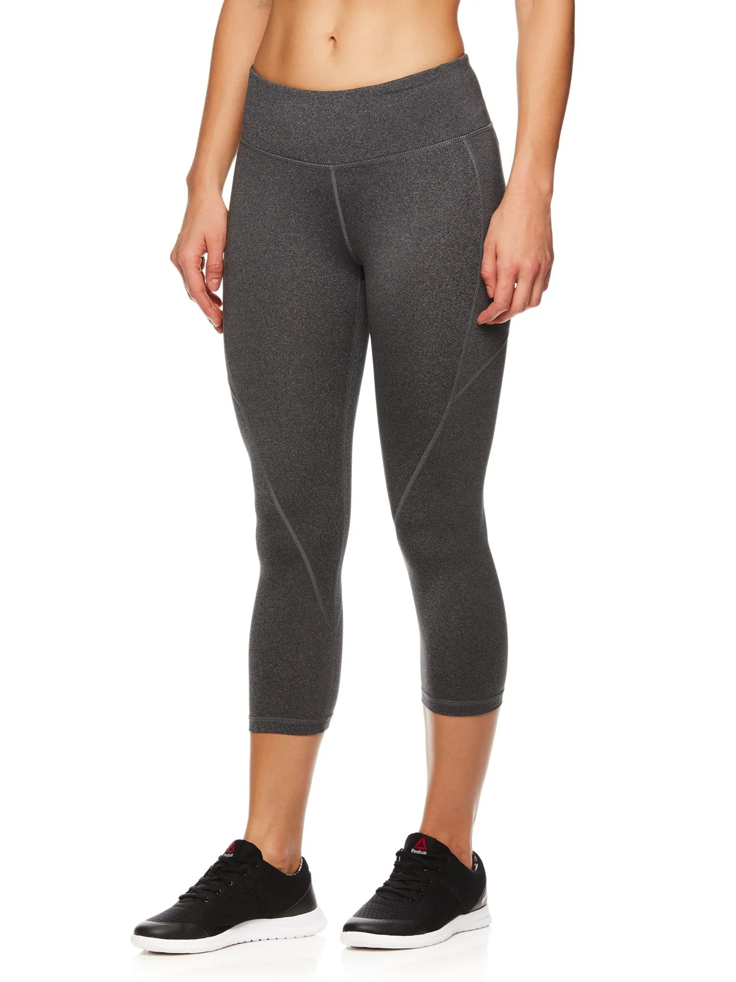 Reebok Women's Quick Capri Seamed Leggings