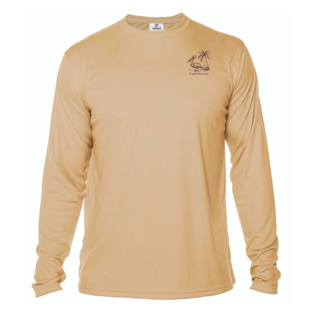 Respect the Locals Pelican Sun Shirt - UPF50 Sun Protection Dryfit Tee