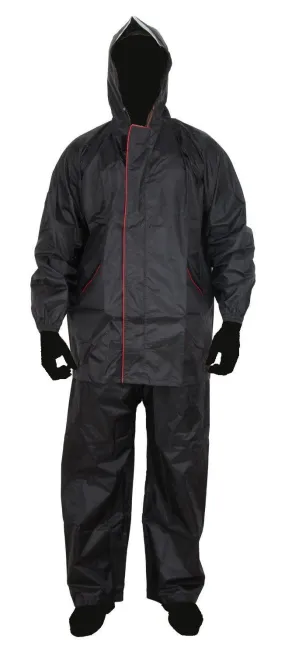 Romano nx 100% Waterproof Premium Quality Double Layer Hooded Rain Cheater Suit Men in a Storage Bag