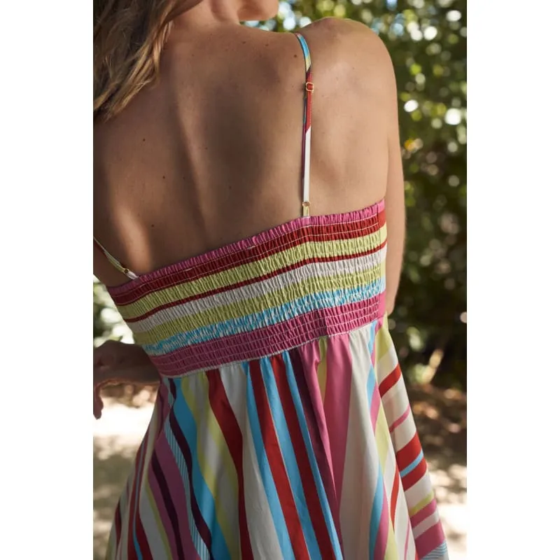 Rue Dress | Monarch Stripe