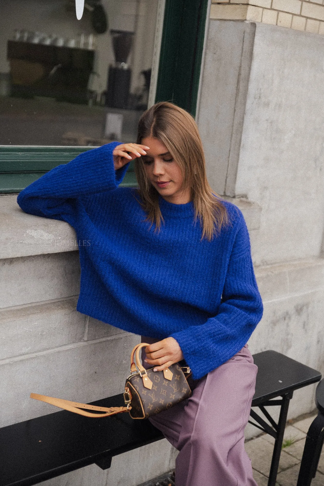 Salome jumper spectrum blue