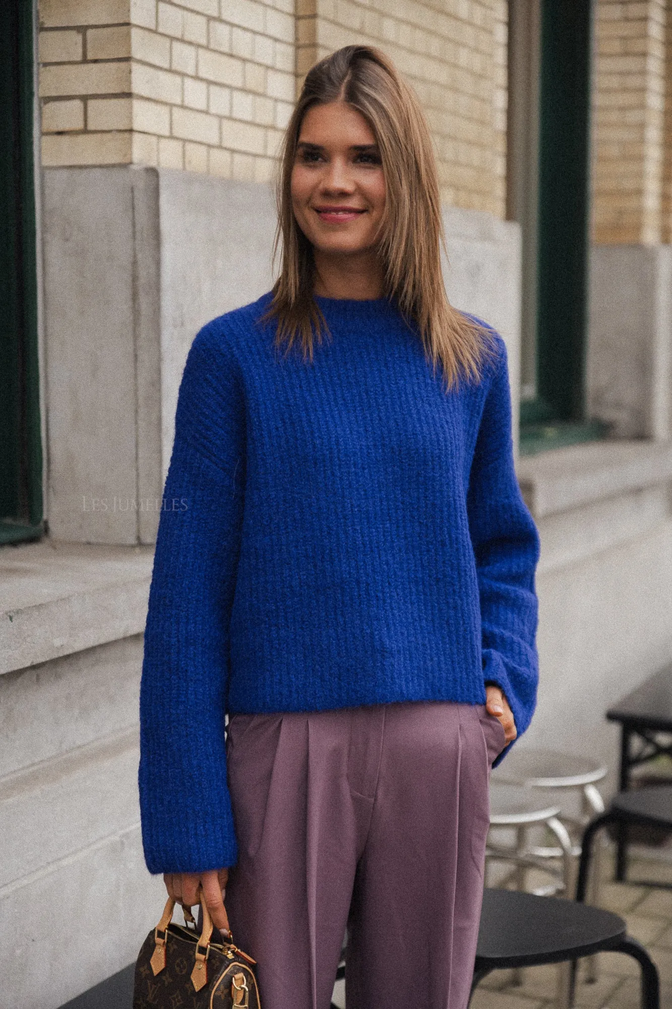 Salome jumper spectrum blue