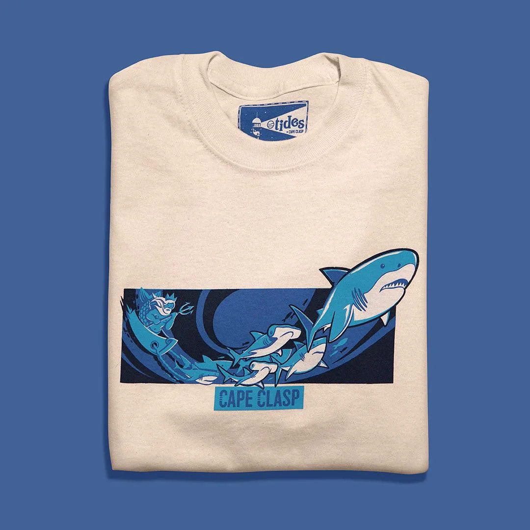 Santa Jaws Long Sleeve Tee