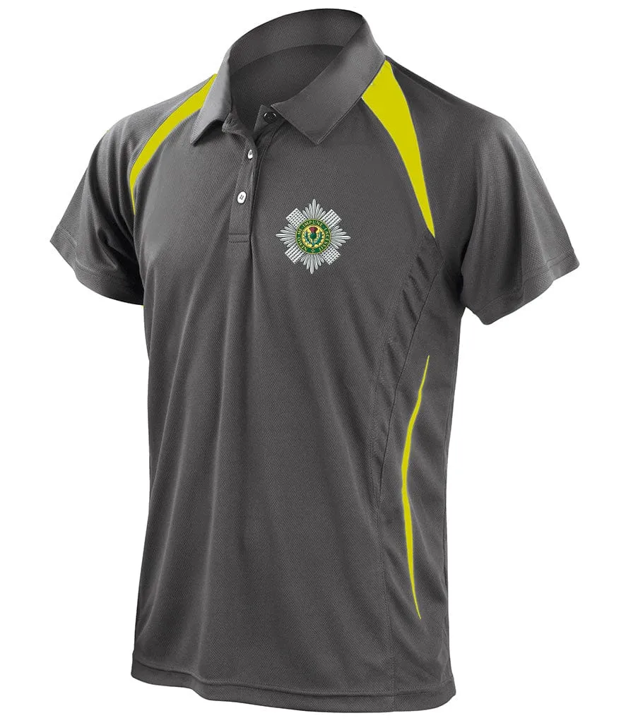 Scots Guards Unisex Team Performance Polo shirt 'Build Your Own Shirt'